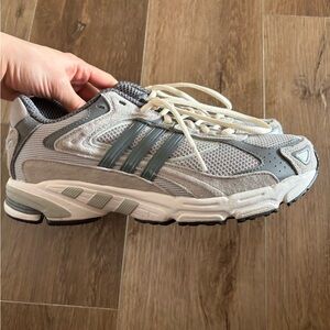 Adidas Men's Gray Running Shoes